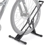Bike Floor Stand Rack- Indoor Bike Stand for Garage/Home - Bike Storage Bicycle Parking Rack Fit 20”-29” Mountain Road Bikes (1 Bike Rack)