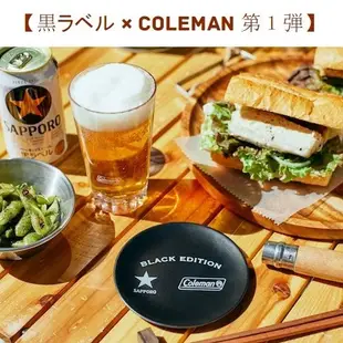 Coleman  X Sapporo 小食黑色餐盤