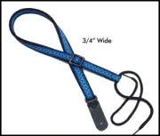 3/4" Legacystraps Mandolin Strap Ukulele Strap Nimbus pattern 3/4"