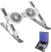 Laptop Cooling Pad - Notebook Fan Stable Stand | Laptop Cooler Stand | Portable Ultra-Slim Quiet | Notebook Cooler Cooling Pad with USB Powered Fans for Laptops Within 17in
