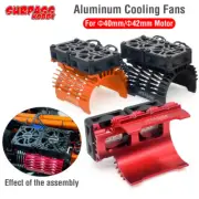 Surpass Hobby RC Motor Heatsink Dual Cooling Fan for 1/8 1/10 RC Car Buggy Truck
