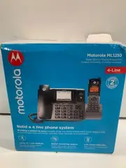 Motorola ML1250 Ml1250 1-4 Line Corded/cordless Phone System, 1 Handset,