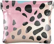 [YXYZRMY] PU Leather Squeeze Coin Purse Leopard Skin Print Skin, Coin Pouch Change Holder for Women Men, Mini Portable Cosmetic Bags for Women, Multi-colored, one size, Multi-style, Multi-colored, one