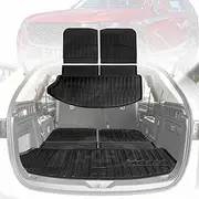 X-CAR 3 Pcs Boot Liners for Mazda CX-80 CX80 2024-Onwards All Weather Heavy Duty Cargo Trunk Cover Mat Luggage Tray Car Accessories