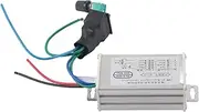 Tihebeyan Motor Speed Controller 10A Motor Regulator for The Brush Engine, PWM Controller to Forward The Investment, Easy Installation for DIY Enthusiasts, 1 X Included (DC9-60V)