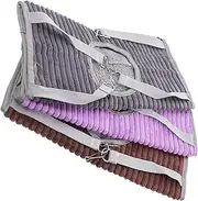 HANABASS 3Pcs Warm Pet Tunnel Cozy Hanging Hammock for Hamsters Squirrels and Pets Breathable and Comfortable Winter Hideout Grey