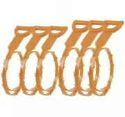 Drain Snake 6 Pack 17 Inch Drain Snake Shower Drain Hair Trap Clog Remover