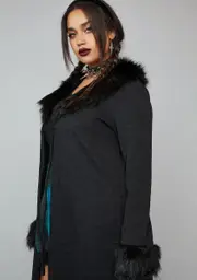 [Widow] Plus Forever Nocturnal Knit Duster
