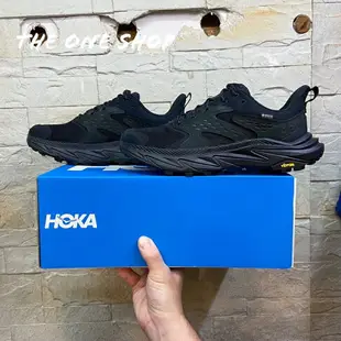 HOKA ONE ONE Anacapa 2 Low GTX GORETEX 黑色 全黑 低筒 登山 越野 健行 登山鞋