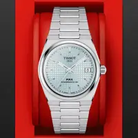 在飛比找momo購物網優惠-【TISSOT 天梭 官方授權】PRX系列 70年代復刻 冰