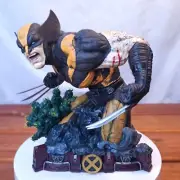 Wolverine Figure - Hand-Painted X-Men Collectible - Fan Art