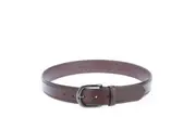 Ted Baker Picolt Brogue Detailing Bovine Leather Belt (Red) - UTGT2561