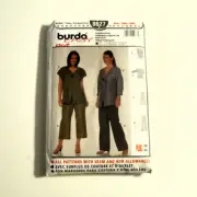 Burda Easy Sewing Pattern 8627 Pantsuit Uncut