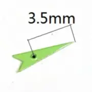3pcs 3.5mm Green Watch Small Second Hands for Miyota JS15 Quartz Movement Watch