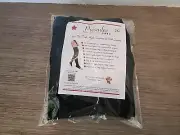 Presadee Open Toe YKK Zipper Firm Compression Socks NEW 2XL Thigh High Black