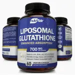 【美國原裝現貨】NUTRIFLAIR LIPOSOMAL GLUTATHIONE脂質谷胱甘肽 素食膠囊60顆