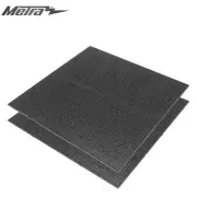 (2) ABS Plastic Sheet 12in x 12in Grid Plate Pre-Scored Custom Install Designs