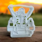 3d printed Plastic Cookie Cutter - Baby Deadpool