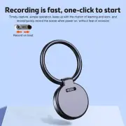 4G 24H Voice Recorder Keychain Recording Device USB Audio Activated Voice Record