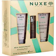 Revitalizing Ritua Set: Reve De The Exalting Perfumed Water 30ml + Reve De The Revitalizing Shower Gel 100 Ml + Reve De The Exfoliating Granules Revitalizing 150ml --3pcs