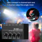 Mx400 Mini Mixer Powerful Reverberation Effect Stereo Sound Mini Mixer Sturdy