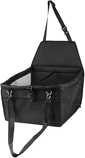 EXAOMBLE Dog Bag Kennel Waterproof Dog Bed Dogs Protector Pet Dog Seat Dog Carrier Door Dog Seat Cover Dog Seat Carrier Crate Barrier Raincoat Black