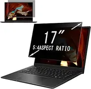 MoSuul Laptop Privacy Filter 17 Inch 5:4, Notebook Privacy Filter, Anti-Spy Privacy Film, Anti-Blue Light and Anti-Glare Protection for 17 Inch Laptop for Lenovo/SGIN/Hp/Dell/Acer/Lenovo/ThinkPad/Asus
