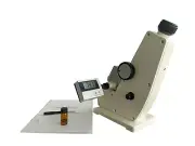 Digital Abbe Refractometer Monocular Refractometer with Range 1.3000-1.7000nD