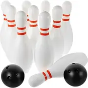 12pcs Bowling for Bowling Accessories Bowling Pins Balls Mini Game Inflatable Games Pinball Bowling for Outdoor Bowling Bowling Bowling/1418