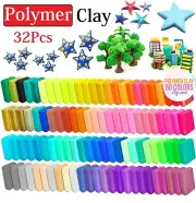 Color Craft Polymer Clay Modelling Moulding DIY Children Toy Block Oven Bake Kit