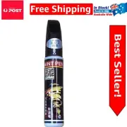 Compact 12ml Black Automotive Paint Scratch Repair Pen - Fix Deep Scratches Fast