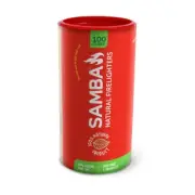 Samba Natural Firelighters - 100 Pack, Safe and easy to use