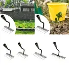 Garden Rake Agricultural Ergonomic Handle Remover for Yard Gardening Weeding