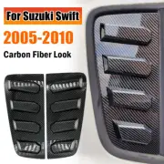 For 2005-2010 Suzuki Swift Rear Side Vent Window Scoop Louver Shutter Cover Trim