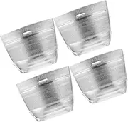 INOOMP 4PCS Portable Insulated Food Bags with Handle Reusable Thermal Cooler for BBQ Picnic Food Storage Versatile Camping Lunch Pouch for Outdoor Activities