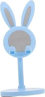 Gadpiparty Cute Adjustable Bunny Phone Stand Multi Function Mobile Holder for Desk Creative Cartoon Design Stable Support for Video Calls Learning More Suitable for All Phone