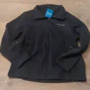 Columbia teal cool intervention full zip fleece jacket size 1X