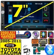 STFOR 2005-2011 TOYOTA TACOMA DUAL BLUETOOTH USB SD AUX CAR RADIO STEREO PACKAGE (for: Toyota)