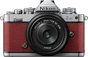 Nikon Z fc Mirrorless Camera (Crimson Red) + NIKKOR Z 28mm f/2.8 Lens Kit