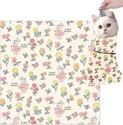 Cat Grooming Wrap,Adhesive Anti-Escape Cat Calming Wrap - Multi-Functional Cat Wrap, Cat Swaddle Restraint for Friends, Families