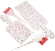 WEKADRIN Hair Color Kit Dye Paddle Brush Comb for Highlights Hair Coloring Tools Portable Easy to Use