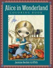 ALICE IN WONDERLAND COLORING BOOK by Jasmine Becket-Griffith Fairy Fantasy Art