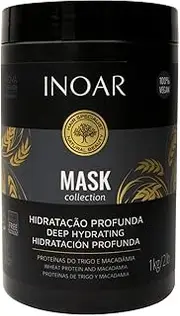 INOAR Brazilian Hair Mask Protein and Macadamia 1 Kilo