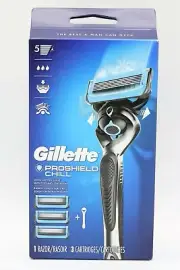GILLETTE PROSHIELD CHILL RAZOR 1CT