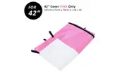Paw Mate Pink Cage Cover Enclosure for Wire Dog Cage Crate 42in