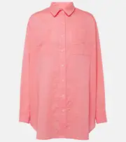 [Jade Swim] Jade Swim Mika cotton shirt L/XL pink