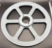 Maska MA97L Cast Iron V-Belt Pulley 1 Groove A/B Belt Sheave – New, 9.75" OD