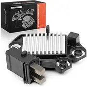 A-Premium Alternator Voltage Regulator Compatible with BMW 323i/325i/325xi/330i 2006, X5 2004-2013, 525i/525xi/530i/530xi 2006-2007, 545i/645Ci/745i/745Li 2004-2005, 750i/750Li/Alpina 2007-2008