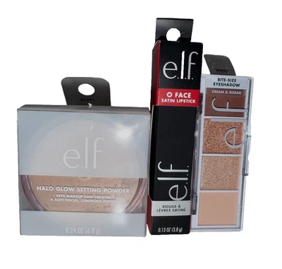 Glam Eyes, Lips and Face e.l.f. (elf) on my shelf 3-Piece Gift Set, , ,