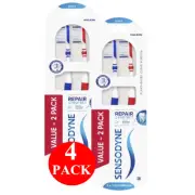 Sensodyne Repair & Protect Toothbrush For Sensitive Teeth 4 Pack